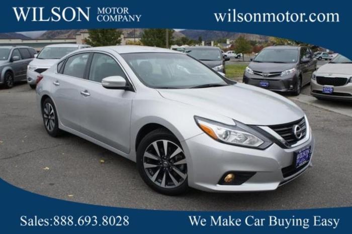 2017 nissan altima 2.5 sl 2.5 sl 4dr sedan (midyear release for sale in logan, utah