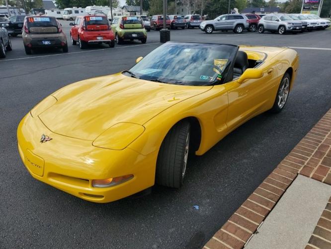 used 2002 chevrolet corvette convertible mount joy, pa 17552 for sale in donegal heights, pennsylvania