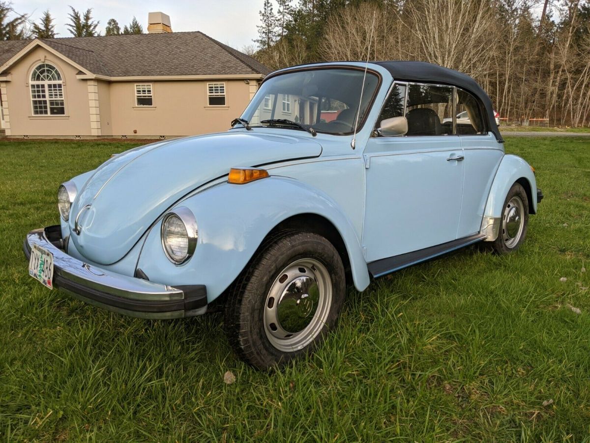 1979 vw beetle convertible - no reserve