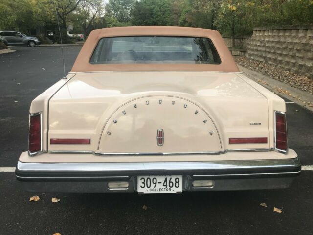 1981 lincoln continental mark vi sedan