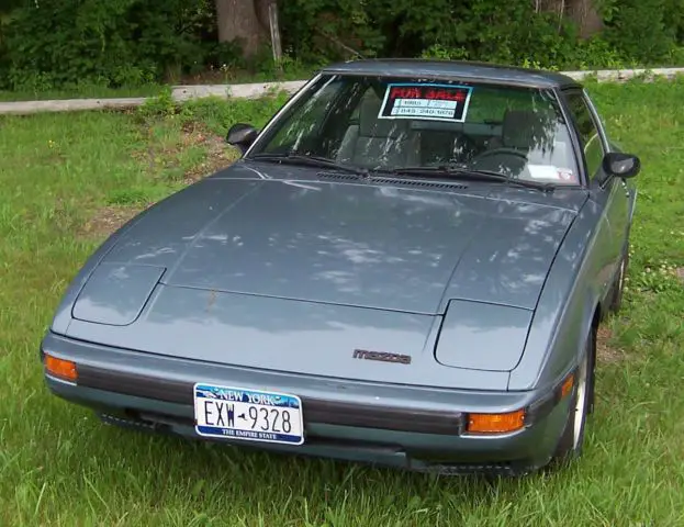 1985 mazda rx-7 gs coupe 2-door 1.1l