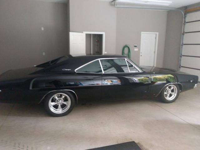 1968 dodge charger rotisserie restored celebrity
