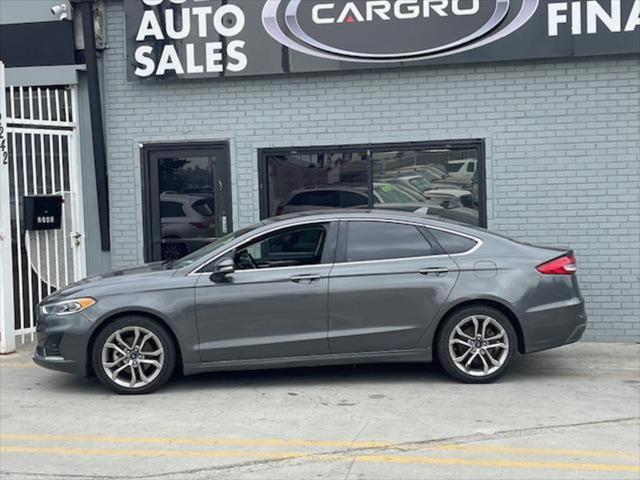 2019 ford fusion sel