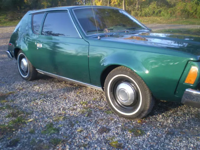 1976 amc gremlin green power brakes power steering great shape