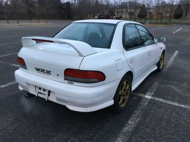1996 subaru impreza sti rhd jdm ej20k turbocharged awd 5 speed drives great 55km