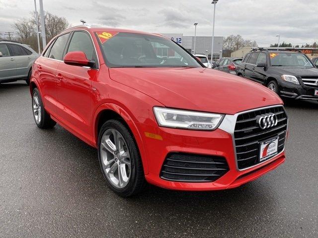 used 2018 audi q3 quattro 2.0t premium plus bellingham, wa 98229 for sale in bellingham, washington
