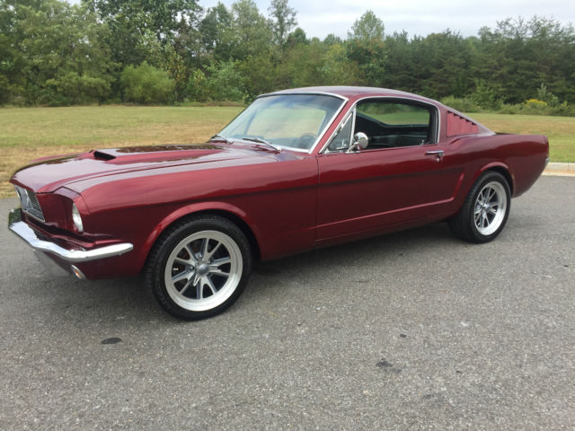 1966 ford mustang fastback restomod