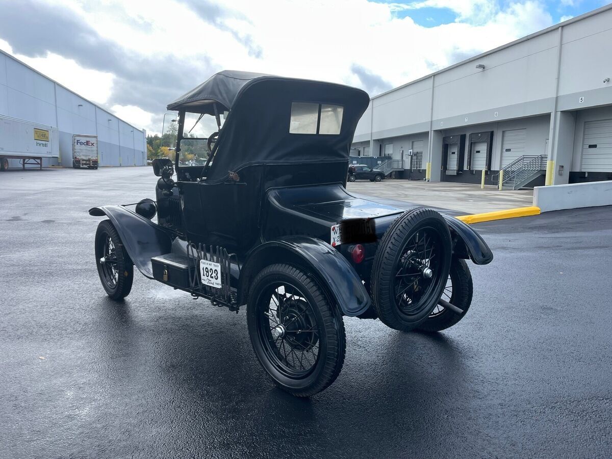 1923 ford model t convertible black rwd manual 2dr