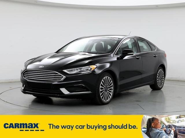 2018 ford fusion se