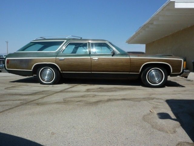 1974 chev caprice classic station wagon 78000 miles one owner calif car nice !