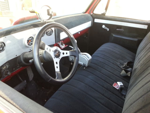 1977 chevrolet pro street rod stepside pick up truck pump gas dart head tubbed