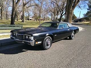 1972 ford thunderbird t-bird 460 v8 auto rare black on black muscle classic
