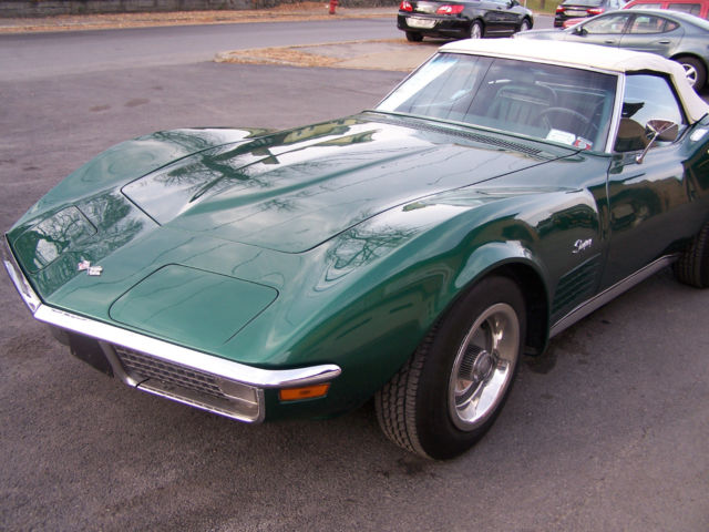 1971 chevrolet corvette stingray convertible 2-door 5.7l