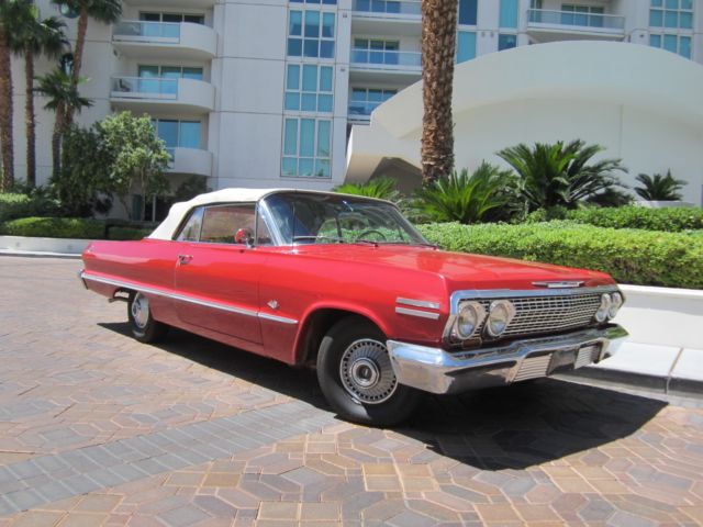 1963 chevrolet impala convertible