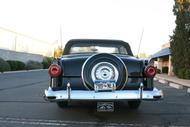 1956 ford fairlane sunliner, early restoration,owners manual, extra parts