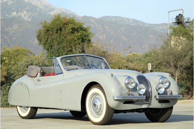1953 jaguar xk 120 drophead coupe must see / unreal frame off restoration xk120