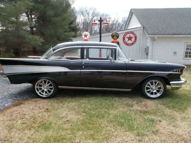 1957 chevrolet bel-air 350 engine, 5 speed tremec transmission no reserve 1955