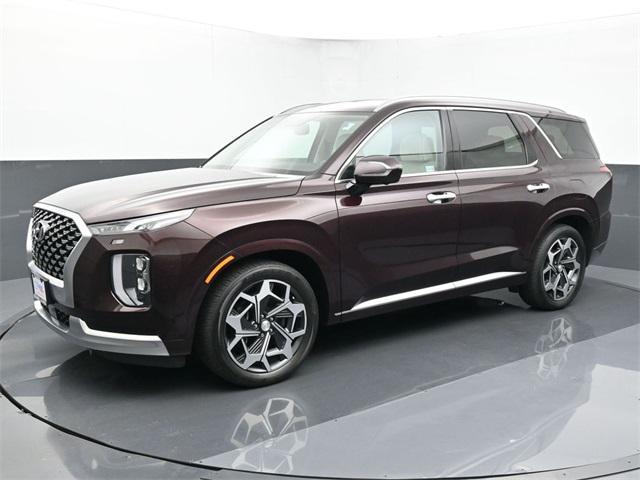 2021 hyundai palisade ultimate calligraphy with beige interior