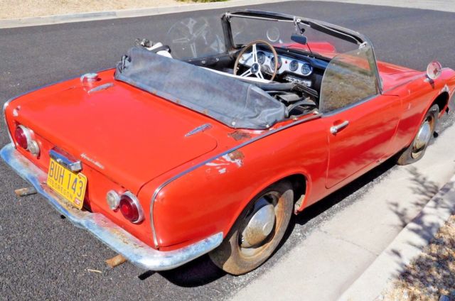 1966 honda s600 roadster- low mile- long, long time sitter-great project