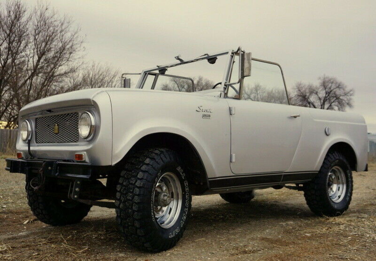 rare classics 1963 international harvester scout 80/800 4x4, low mileage