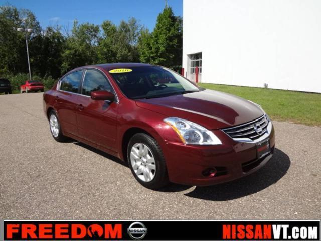 2010 nissan altima 2.5 s for sale in south burlington, vermont