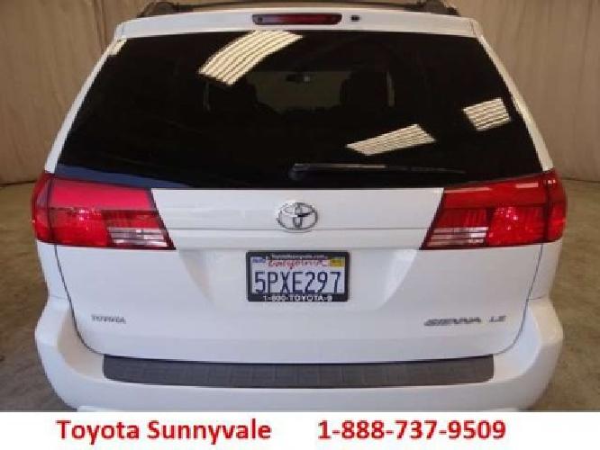 2005 toyota sienna le in sunnyvale, ca