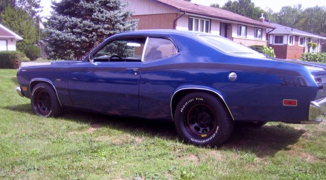 1971 plymouth duster true h code vehicle 340 4speed