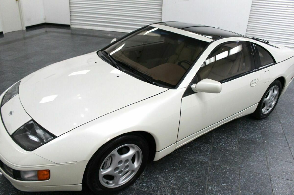 1991 nissan 300zx base 2dr hatchback 17236 miles off white hatchback v6 3.0l nat