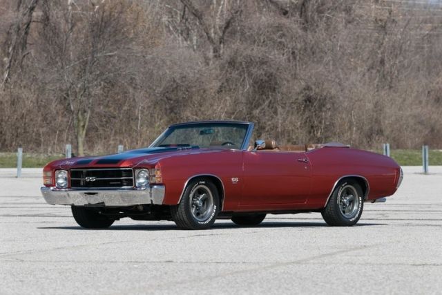 1971 chevrolet chevelle ss convertible 454c.i. big block 4 speed