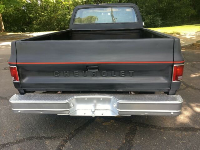 1977 chevrolet c 10 hot rod satin black california patina finish