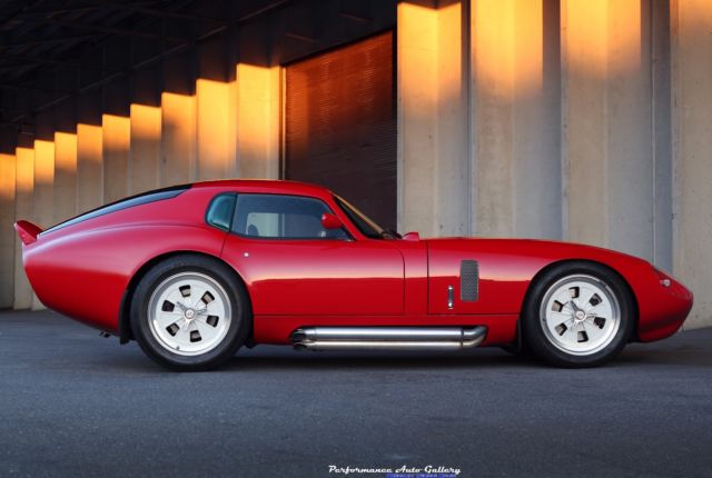 1965 shelby daytona coupe superformance - signed by peter brock!