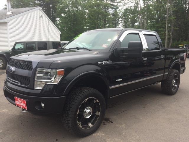 2013 ford f-150 platinum 4x4 platinum 4dr supercrew styleside 5.5 ft. sb for sale in epsom, new hampshire