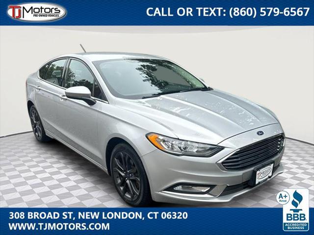 2018 ford fusion se