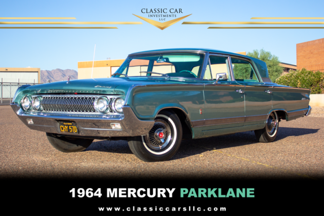 1964 mercury park lane breezeway sedan - beautifully restored - loaded - rare!!!