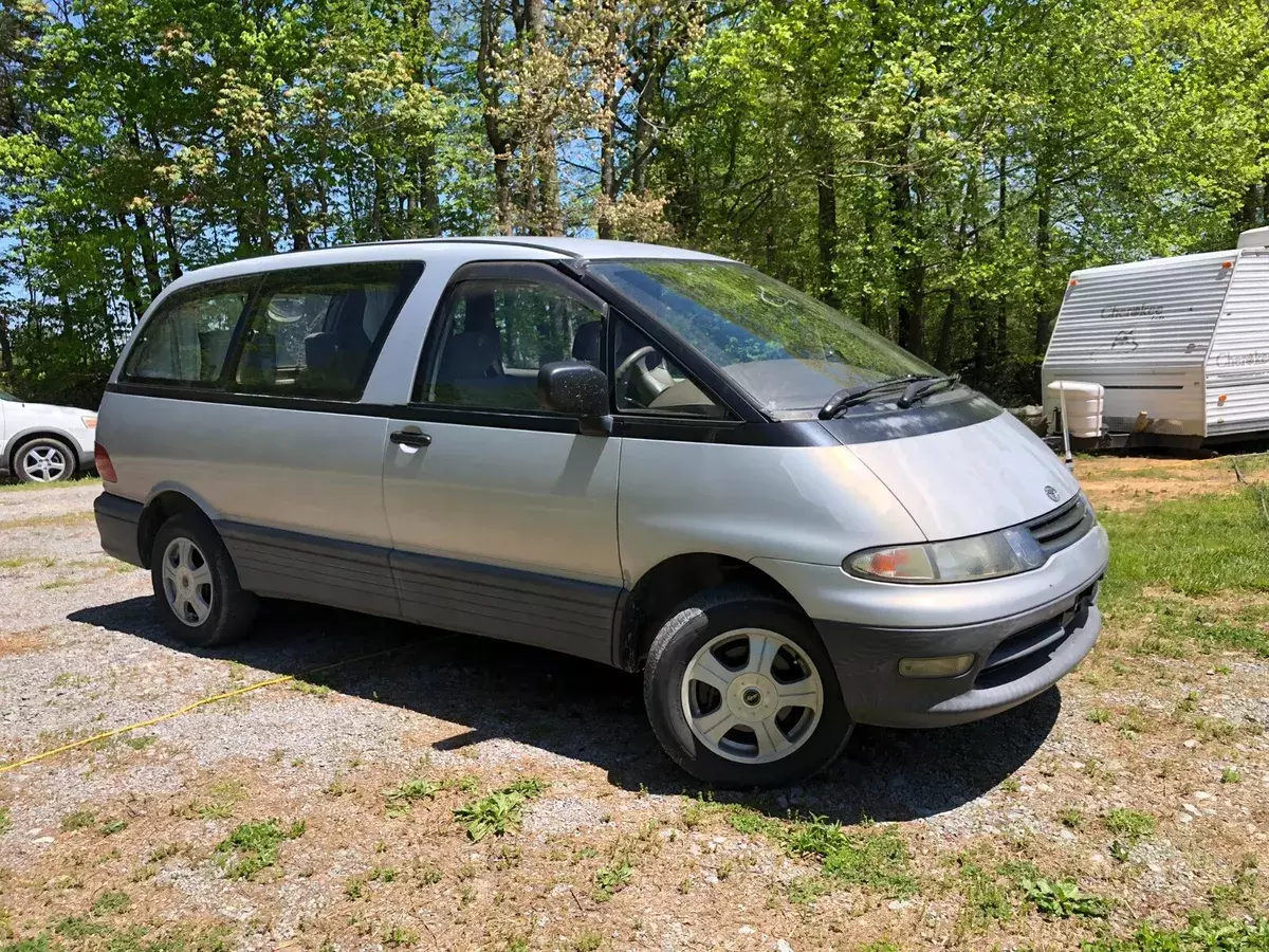 1993 toyota previa estima emina 4x4 turbo diesel automatic 44k miles