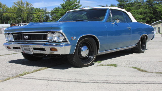 convertible custom chevy big block 700r4 automatic a/c pro-built masterpiece