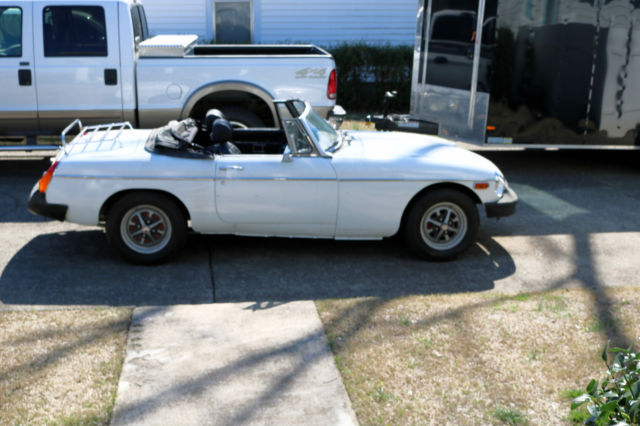 1976 mgb project or parts car