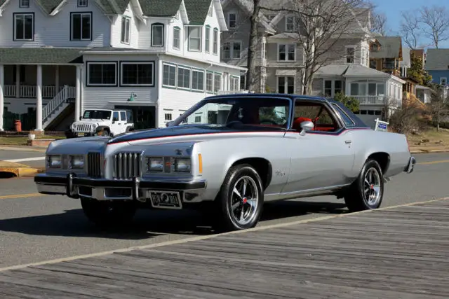 amazing 43,383 mile 1977 grand prix lj 350 auto 17" wheels two tone show car