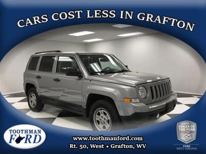 2016 jeep patriot sport 4x4 sport 4dr suv for sale in grafton, west virginia