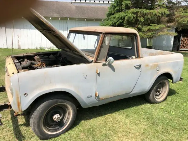 1967 international scout 800 v8 4 speed 4x4, disc brakes