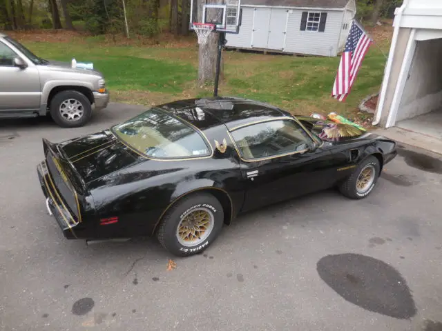 1979 pontiac trans am 6.6l t-top black gold bandit se deals