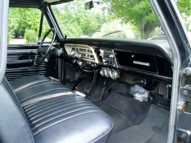 1968 ford ranger ... factory black trk. v8, auto, power steering