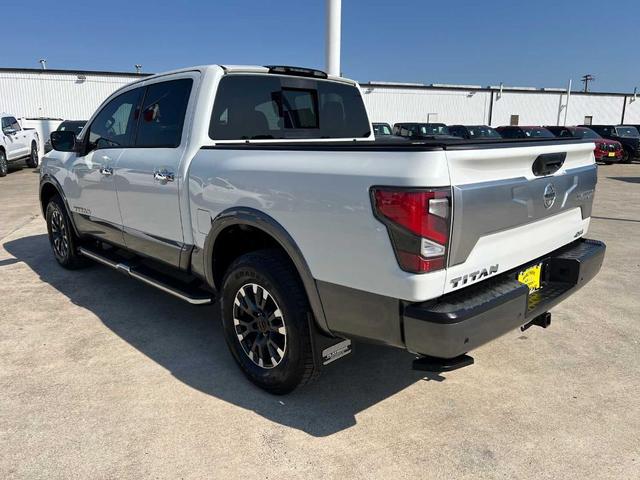 2021 nissan titan platinum reserve