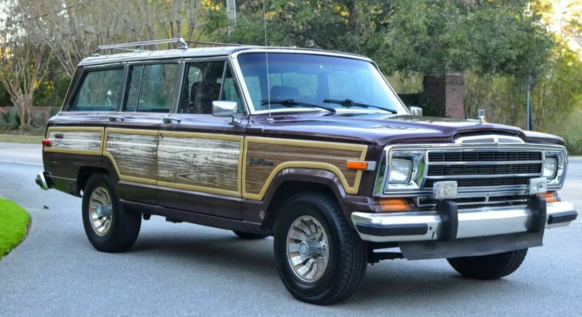 1987 jeep grand wagoneer base 4dr 4wd suv automatic 3-speed