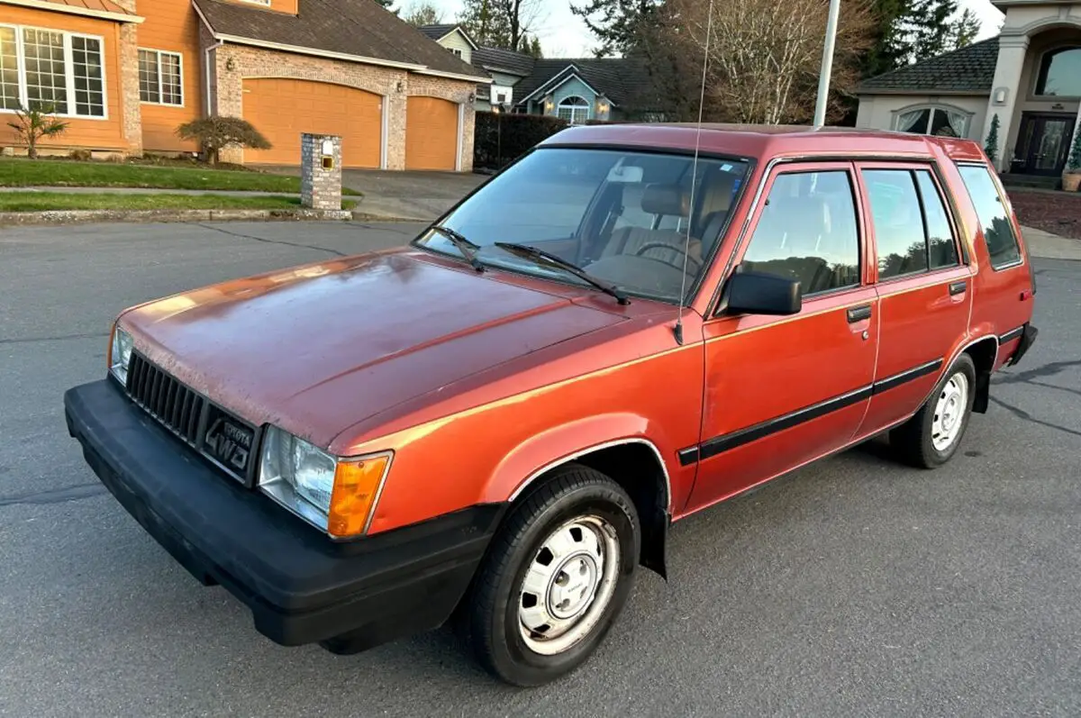1984 toyota tercel 4x4 wagon! factory ac! 100% stock! 5 speed 2 owners! must see