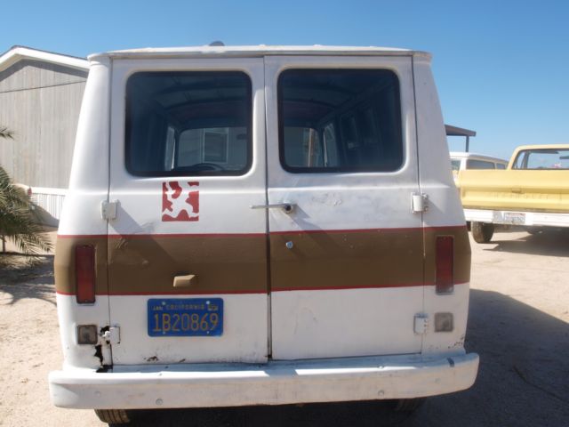 1968 chevy c10 gmc g10 cool ca. former a.f.b. van