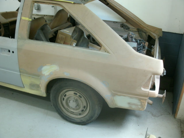 1984 mercury lynx rs / ford escort gt project car - rust-free texas - no reserve