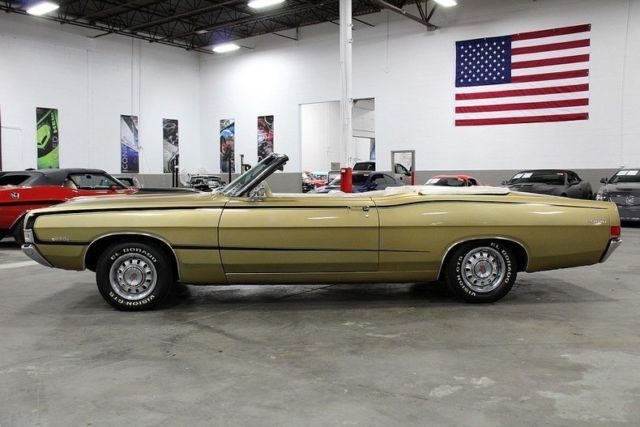 1968 ford torino gt convertible 2496 miles gold convertible 390 v8 4 speed manua
