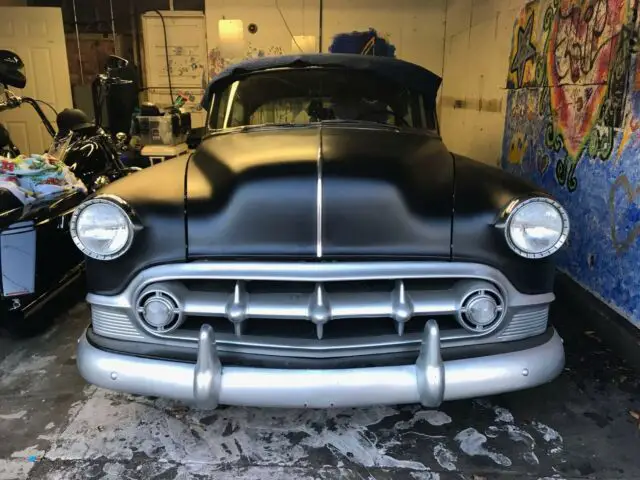 1953 chevy bel air bagged lays frame