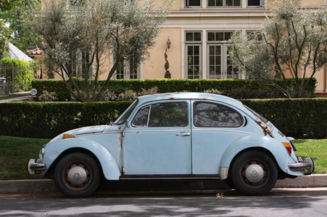 1973 original volkswagen super beetle vw bug - 68,000 original miles- loaded